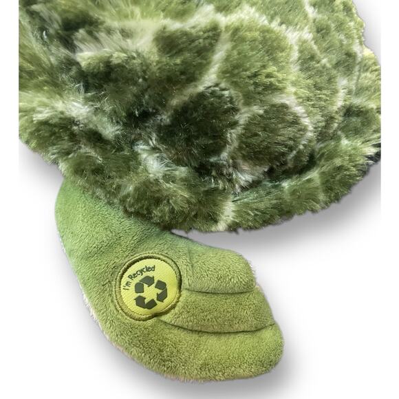 Petting Zoo Plush Turtle Stuffed Animal Tortoise Nursery Decor Shower Gift 15" - Picture 4 of 12